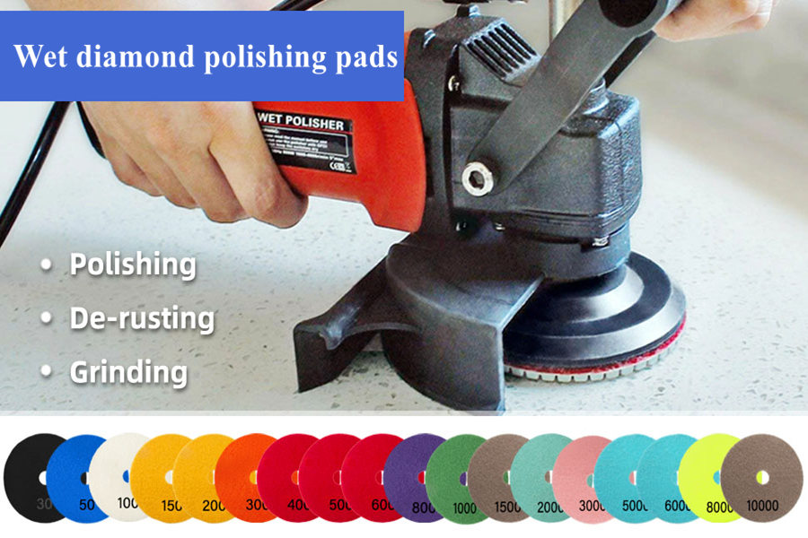 Wet Diamond Polishing Pads