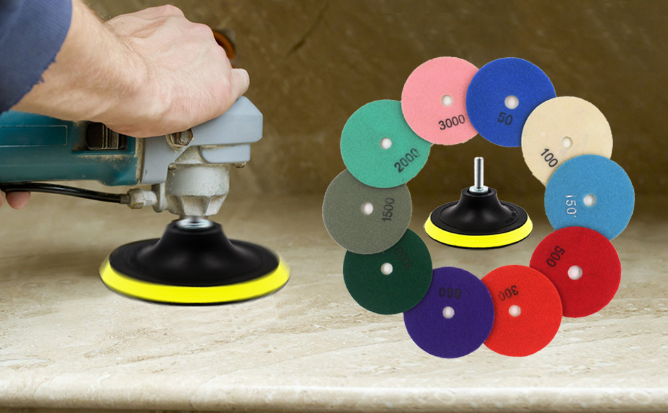 The selection and use of diamond grinding polishing pads